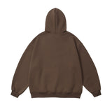 Men Hoodie Cartoon Oil Painting Landscape Printed Pullover Sweatshirt