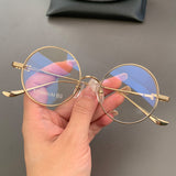 CHH Chrome Hearts Glasses Round Titanium Glasses Frame