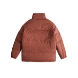 Unisex Sweater Winter Solid Color without Hat down Jacket