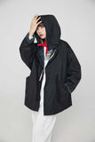 Unisex Jacket Autumn Plaid Lined Hooded Coat Women's Clothing