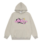 Men Hoodie Hooded Sweater Letter Print Casual Long Sleeve Loose Sports Hoodie