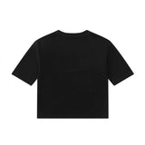 Women T-shirt Letter Printed Short T-shirt Casual round Neck