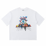 House Of Errors T-Shirt Eye of Truth Washed and Old 3D Printed Eye Short Sleeve