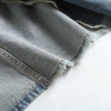 Women Skirt Autumn Denim Skirt Mid-Length Hip Skirt