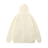 Men Hoodie Spider Paste Cloth Embroidery Inkjet Hooded Sweater