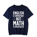 New Mens Brand T-shirt ENGLISH IS IMPORTANT BUT MAT