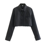 Women T-Shirt Shirt Fall Women's Clothing Short Loose Shirt Ins