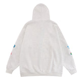 Men Hoodie Embroidered Sweater Coat Men's Spring and Autumn Loose Casual Long Sleeves
