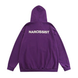 Men Hoodie Five-Pointed Star Printed Hooded Jacket