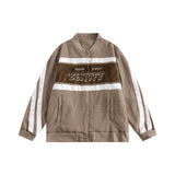 Unisex Jacket Women's Autumn New Contrast Color Baseball Jacket