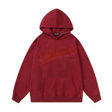Men Hoodie Letter Hooded Sweater Men's Long Sleeve Leisure Pullover Sports