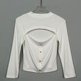 Women Long Sleeve Shirt Women's Tight Casual
