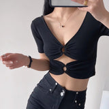 Women T-Shirt Short-Sleeved T-shirt Women's Summer Top