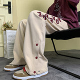 Men Sweatpants Men's Spring and Autumn Loose Drooping Straight Casual
