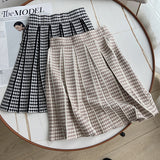 Women Skirt Knitted Skirt Autumn and Winter High Waist Short Skirt