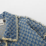 Men Denim Jacket Men's Loose All-Match Wash Denim Clothes Jacket