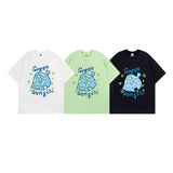 Men T Shirt Fashion Brand Sweet Cool Printed All-Matching Couple Short Sleeve T-shirt Men and Women