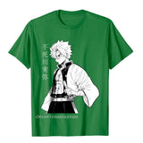 Classic Photo Sanemi Demon Anime Premium Cotton