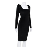 Women Desses Women's Long Sleeve Dress