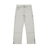 Unisex Jeans White Jeans for Men