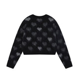 Women Sweater Crew Neck Sweater for Girls Autumn Leisure Short Knitted