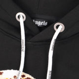 Palm Angle Hoodie Palm Angels Leopard Print Broken Head Bear Embroidered Hoodie Couple