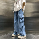 Men Sweatpants Casual Pants Men's Summer Drawstring Jogger Pants Loose