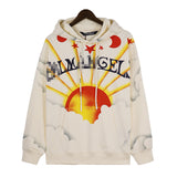 Palm Angle Hoodie Palm Angels Star Letters Printed Hoodie Men's and Women's Hoodies