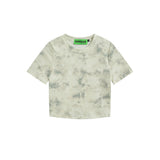 Women T-shirt Printed Short-Sleeved T-shirt for Girls Summer Outer Wear Short