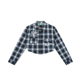 Women Long Sleeve Shirt Women's Short Long Sleeve Shirt Women's Casual Autumn Shirt