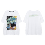 Men T Shirt Fashion Brand Five-Pointed Star Printed Necklace Short Sleeve T-shirt Men and Women