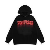 Men Hoodie Five-Pointed Star Foam Thin Hoodie