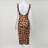 Women Desses Dress Sleeveless Vest Midi Dress