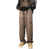 Men Sweatpants Casual Pants Men's Autumn Wide Leg Pants Loose