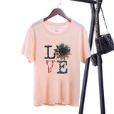 Women Independence Day T Shirt Printed Short Sleeve T-shirt