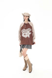 Unisex Jacket Fall Letter Print Sweatshirt Women's Clothing