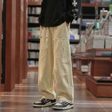 Men Sweatpants Overalls Men Autumn Fashion Brand Loose Straight