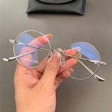 CHH Chrome Hearts Glasses Round Titanium Glasses Frame