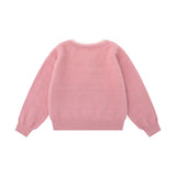 Women Sweater Women's Loose Casual Autumn Love Button Sweater