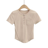 Women T-Shirt Short Sleeve Women's Tops Yoga Fitness T-shirt