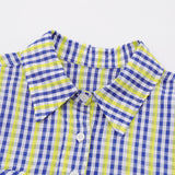 Women Long Sleeve Shirt Women's Short Long Sleeve Shirt Spring and Autumn Leisure Pocket Shirt