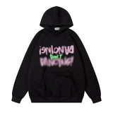 Men Hoodie Loose Letters Printed Hoodie Spring and Autumn Casual Men