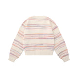 Women Sweater Loose Casual Street Long Sleeve Button Cardigan Sweater
