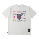 Men T Shirt American Street Short-Sleeved T-shirt Men's Loose