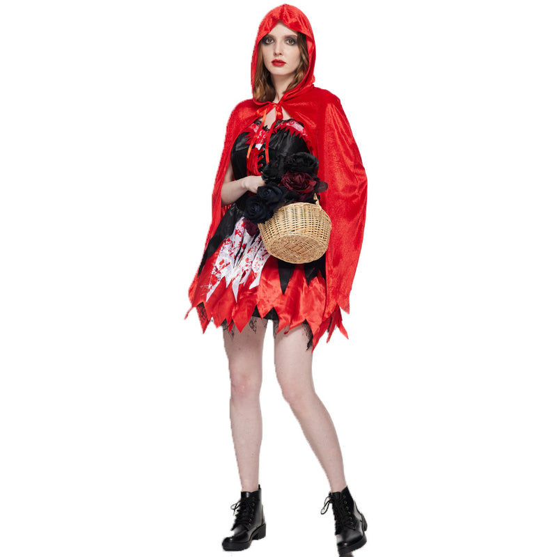 Little Red Riding Hood Little Red Riding Hood Cosplay Clothes Suit Dress