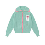 Women Sweater Girls' Autumn Loose Casual Long Sleeves Sweater Coat