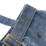 Women Skirt Denim Women's Summer Hip-Wrapped Short Skirt