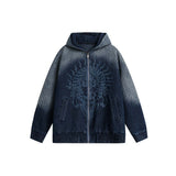 Unisex Sweater Fall Denim Jacket