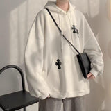 Men Hoodie Hooded Sweater Men's Autumn and Winter Loose Clothes Autumn Coat