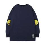 Men Long Sleeve Shirt Hip Hop Long Sleeve T-shirt Men and Women Autumn Loose Ins